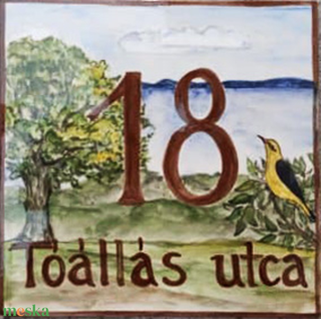 Balatoni házszámtábla - otthon & életmód - ház & kert - házszám - Meska.hu Balatoni házszámtábla - otthon & életmód - ház & kert - házszám - Meska.hu