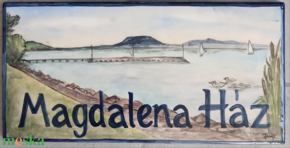 Egyedi  házszámtábla - otthon & életmód - ház & kert - házszám - Meska.hu
