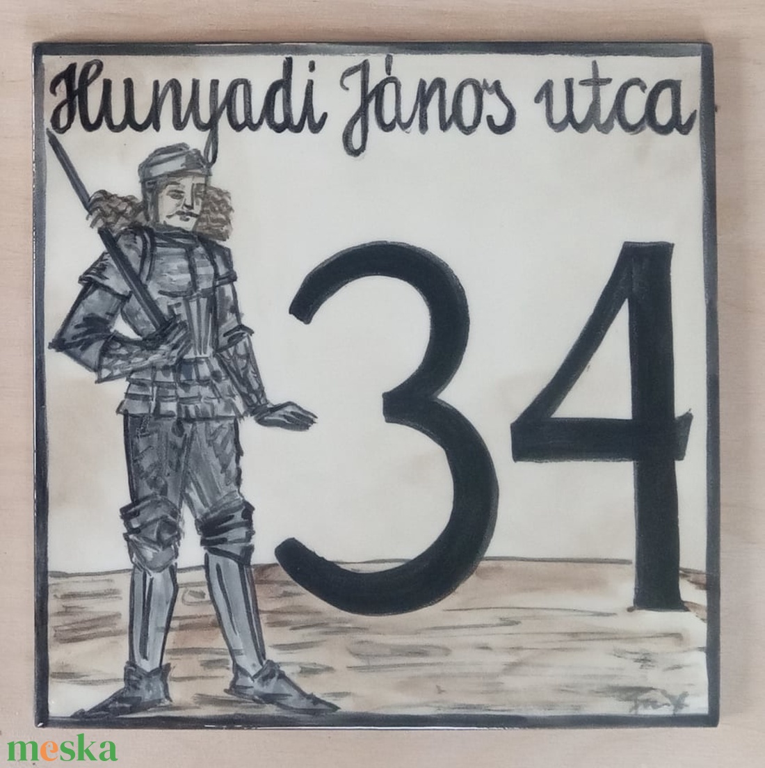 Egyedi  házszámtábla - otthon & életmód - ház & kert - házszám - Meska.hu