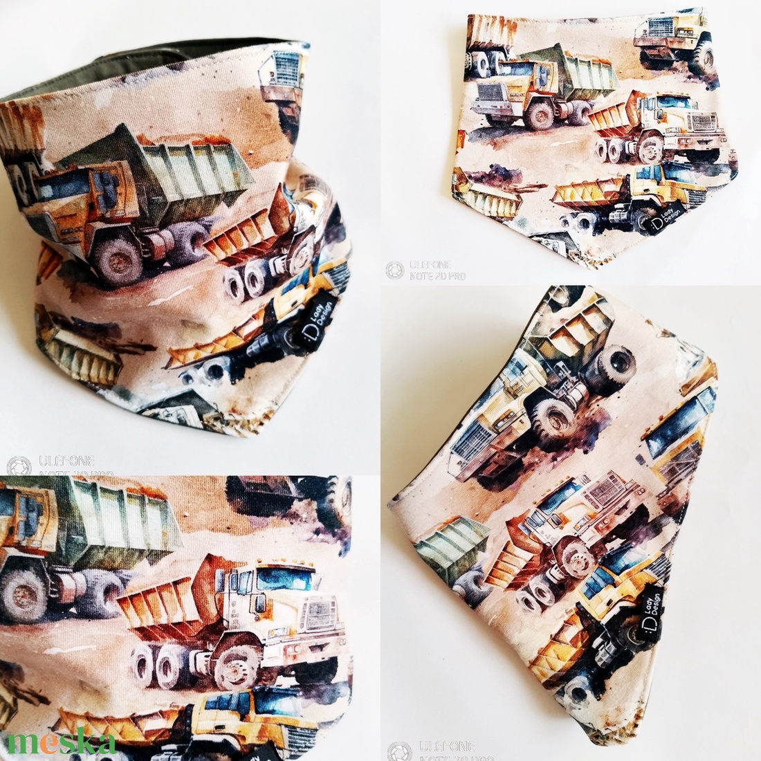 Munkagépek  - ruha & divat - sál, sapka, kendő - sál - Meska.hu