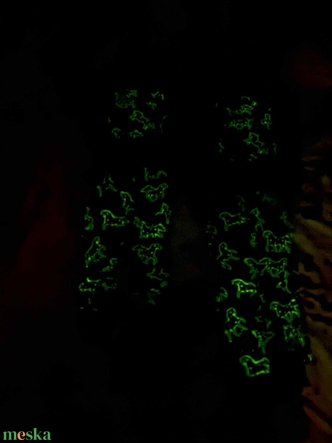 Sötétben világítós unikornisos nadrág, pizsi , póló. - ruha & divat - babaruha & gyerekruha - nadrág - Meska.hu