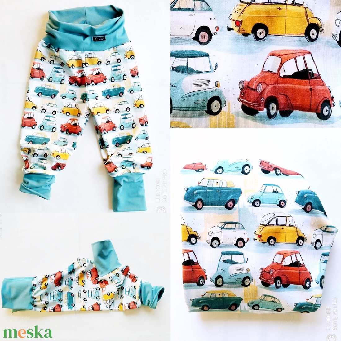 Színes autók  - ruha & divat - babaruha & gyerekruha - nadrág - Meska.hu
