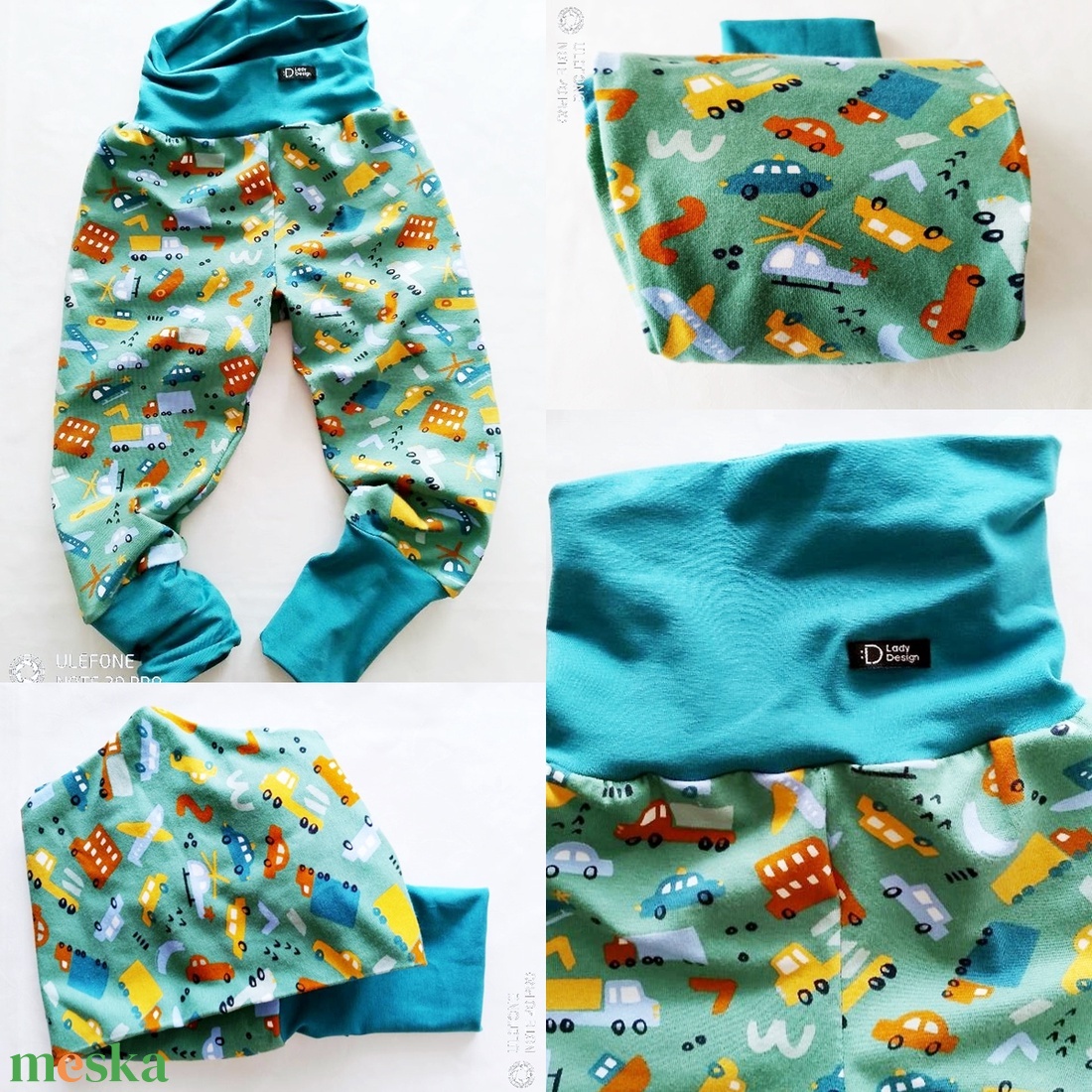 Járművek nadrág  - ruha & divat - babaruha & gyerekruha - nadrág - Meska.hu