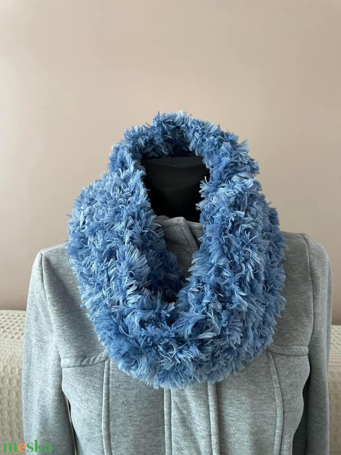 Puha sál - ruha & divat - sál, sapka, kendő - sál - Meska.hu