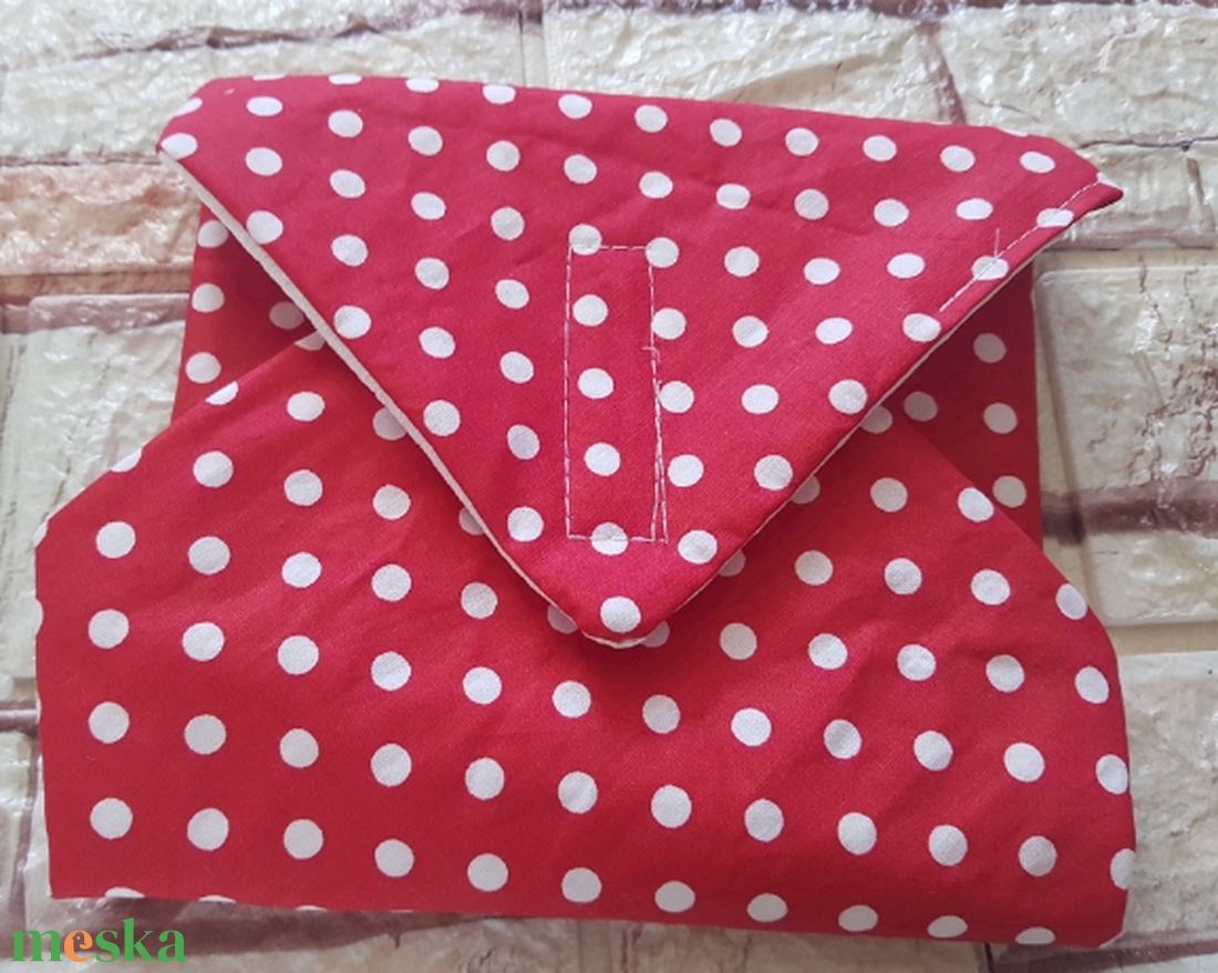 Pöttyös újraszalvéta - otthon & életmód - konyhafelszerelés, tálalás - konyhai textil - szalvéta - Meska.hu