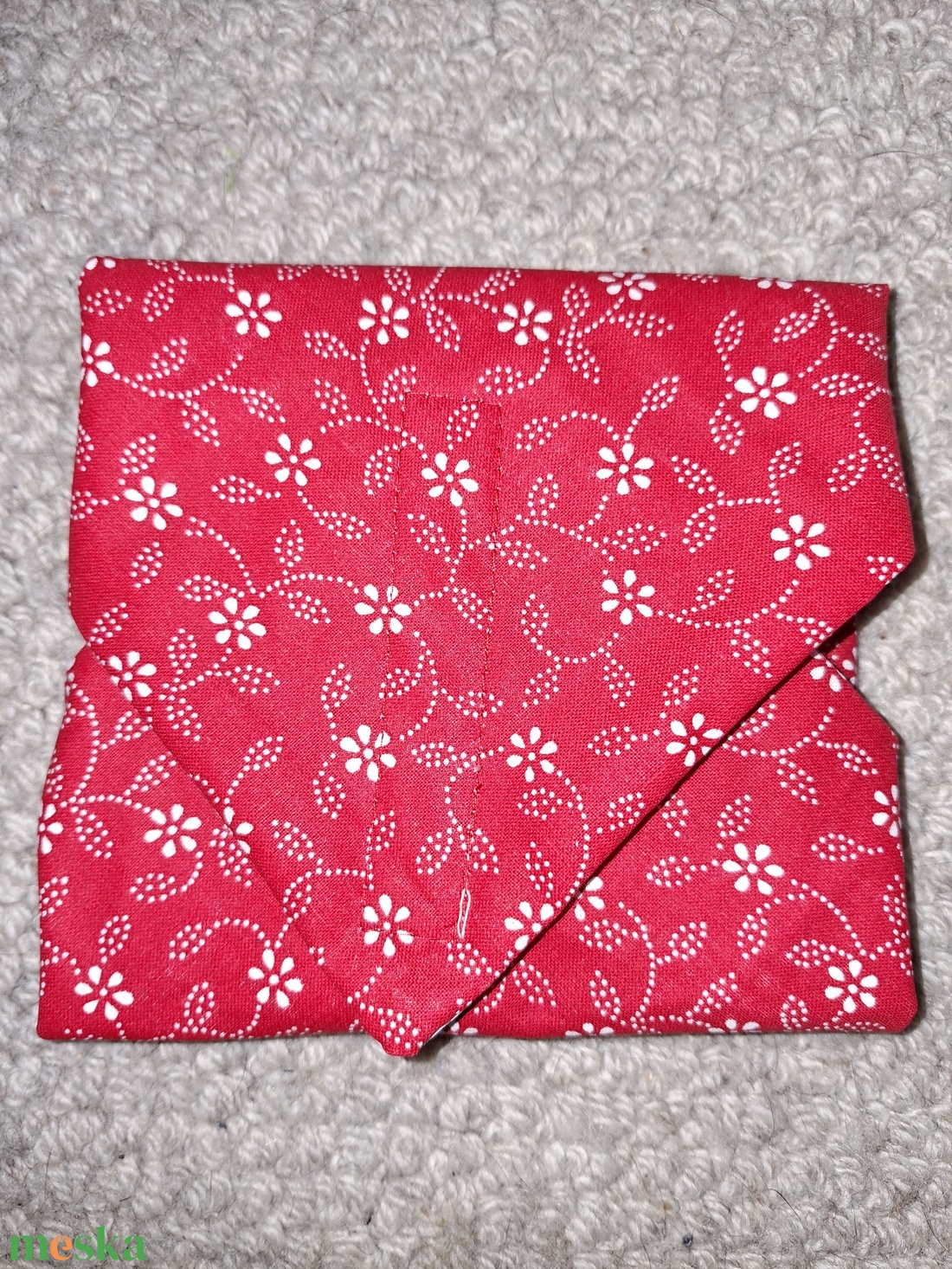 Virágmintás újraszalvéta - otthon & életmód - konyhafelszerelés, tálalás - konyhai textil - szalvéta - Meska.hu