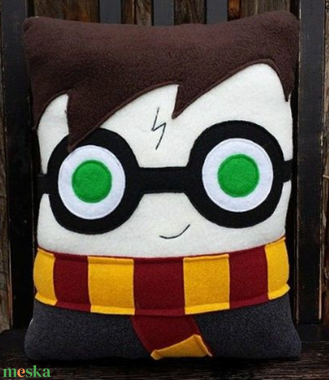 Harry Potter párna - baba - mama - babaszoba dekoráció - gyerek díszpárna - Meska.hu