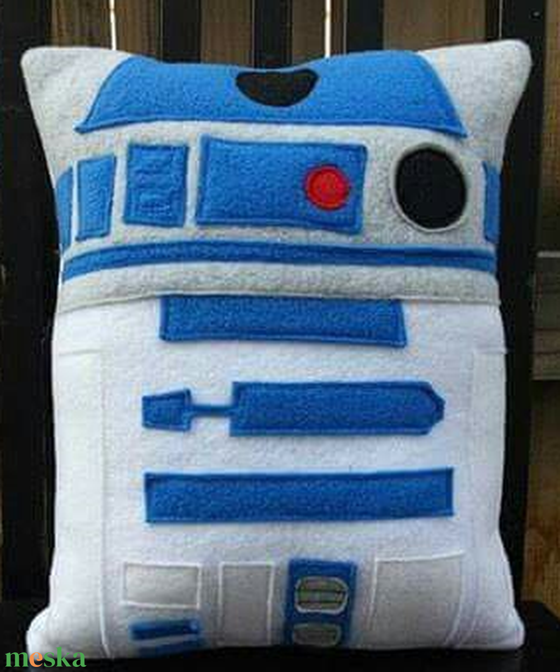 R2D2 párna - Star Wars párna - baba - mama - babaszoba dekoráció - gyerek díszpárna - Meska.hu