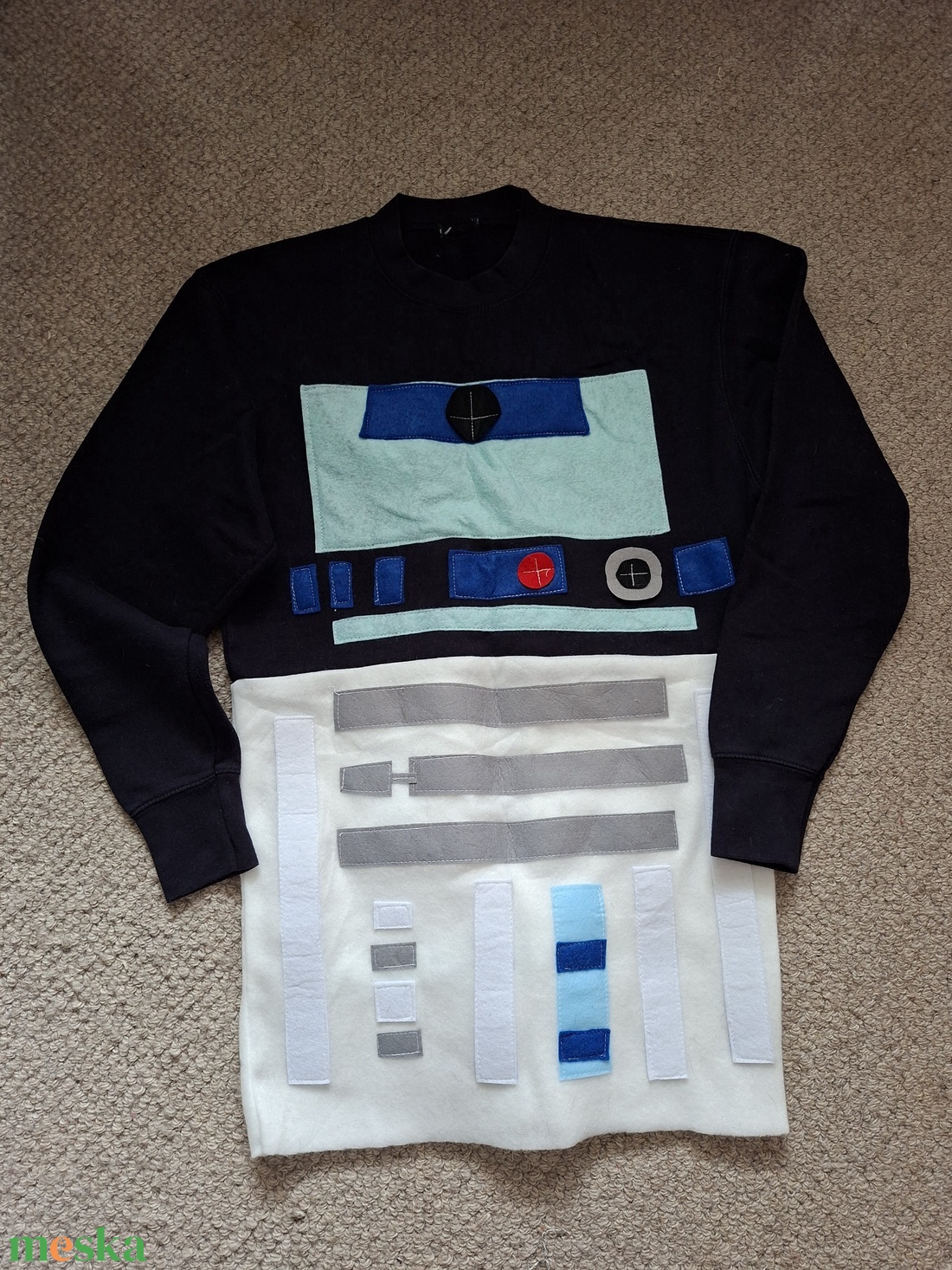 R2D2 jelmez - Star Wars jelmez (kamasz méret) - ruha & divat - jelmez & álarc - jelmez - Meska.hu