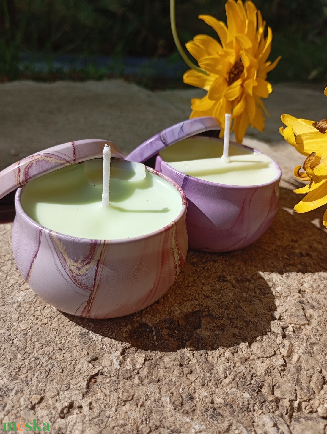 LaFlamma -- Aloevera illatú paraffin gyertya - karácsony - karácsonyi lakásdekoráció - karácsonyi illatgyertya, mécses - Meska.hu