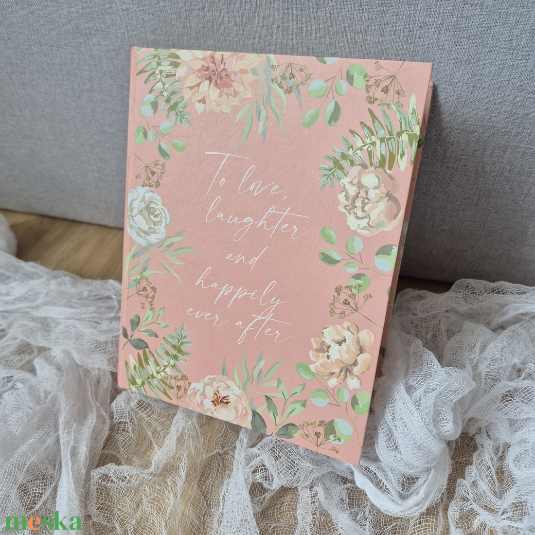 Anyák napi könyv formájú virágbox az olvasás szerelmeseinek, anyák napjára, szülőköszöntőre, születésnapra - otthon & életmód - virágdekoráció - virágok - virágbox - Meska.hu