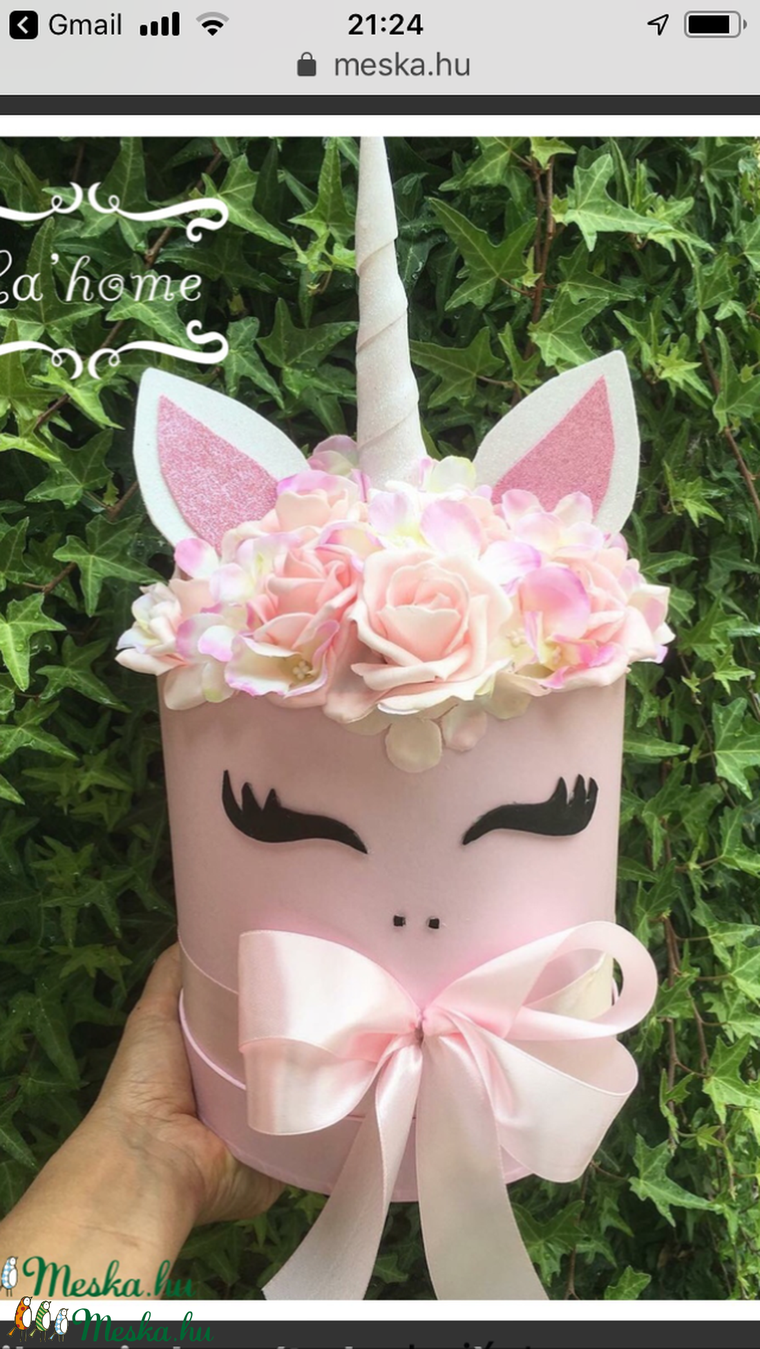 Unikornis box - otthon & életmód - dekoráció - Meska.hu