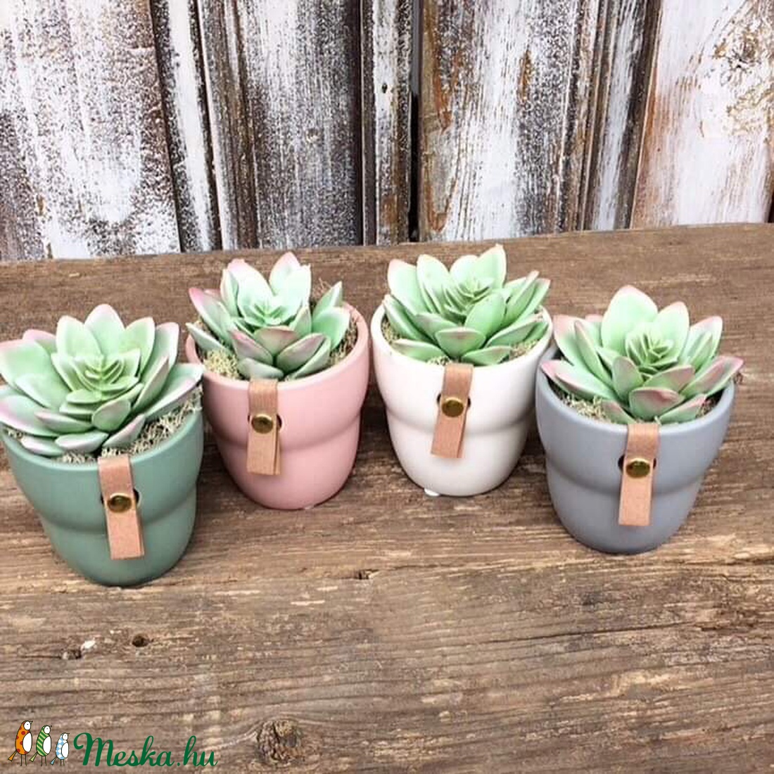 Mini kövirózsás kaspó - otthon & életmód - dekoráció - Meska.hu Mini kövirózsás kaspó - otthon & életmód - dekoráció - Meska.hu