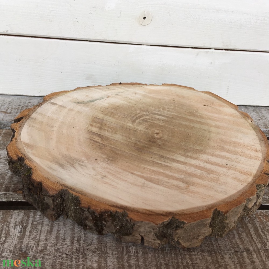 Fa szelet - otthon & életmód - dekoráció - asztal és polc dekoráció - asztaldísz - Meska.hu