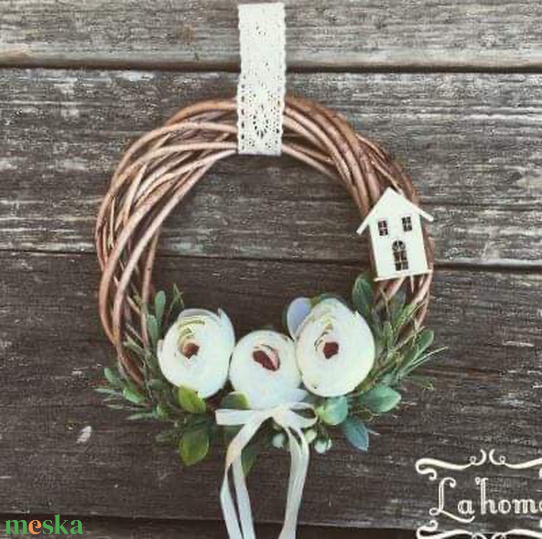 Boglárka ajtódísz - otthon & életmód - dekoráció - ajtó- és ablak dekoráció - ajtódísz & kopogtató - Meska.hu