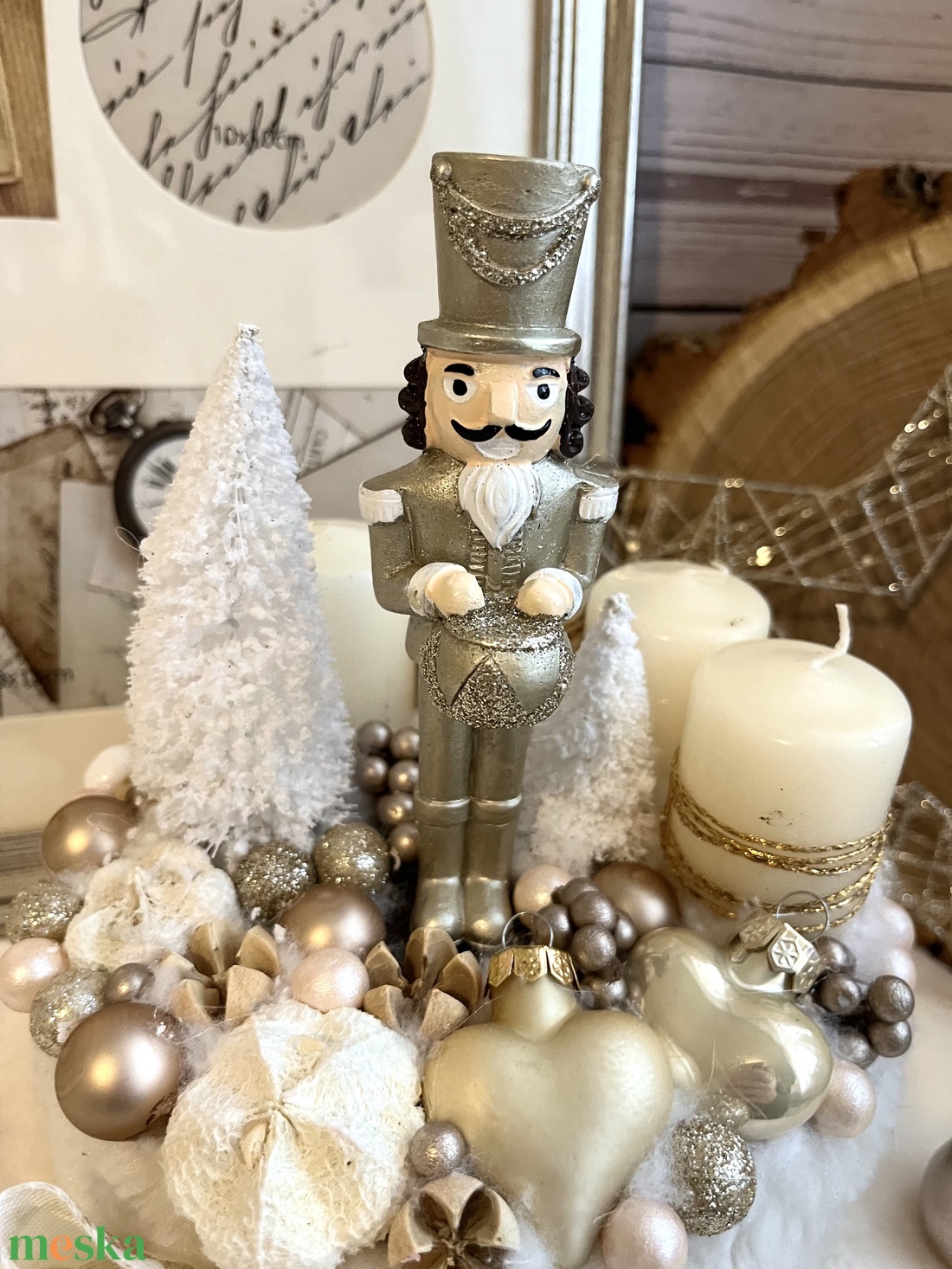 Diótörő adventi box - karácsony - adventi díszek - adventi asztaldísz - Meska.hu