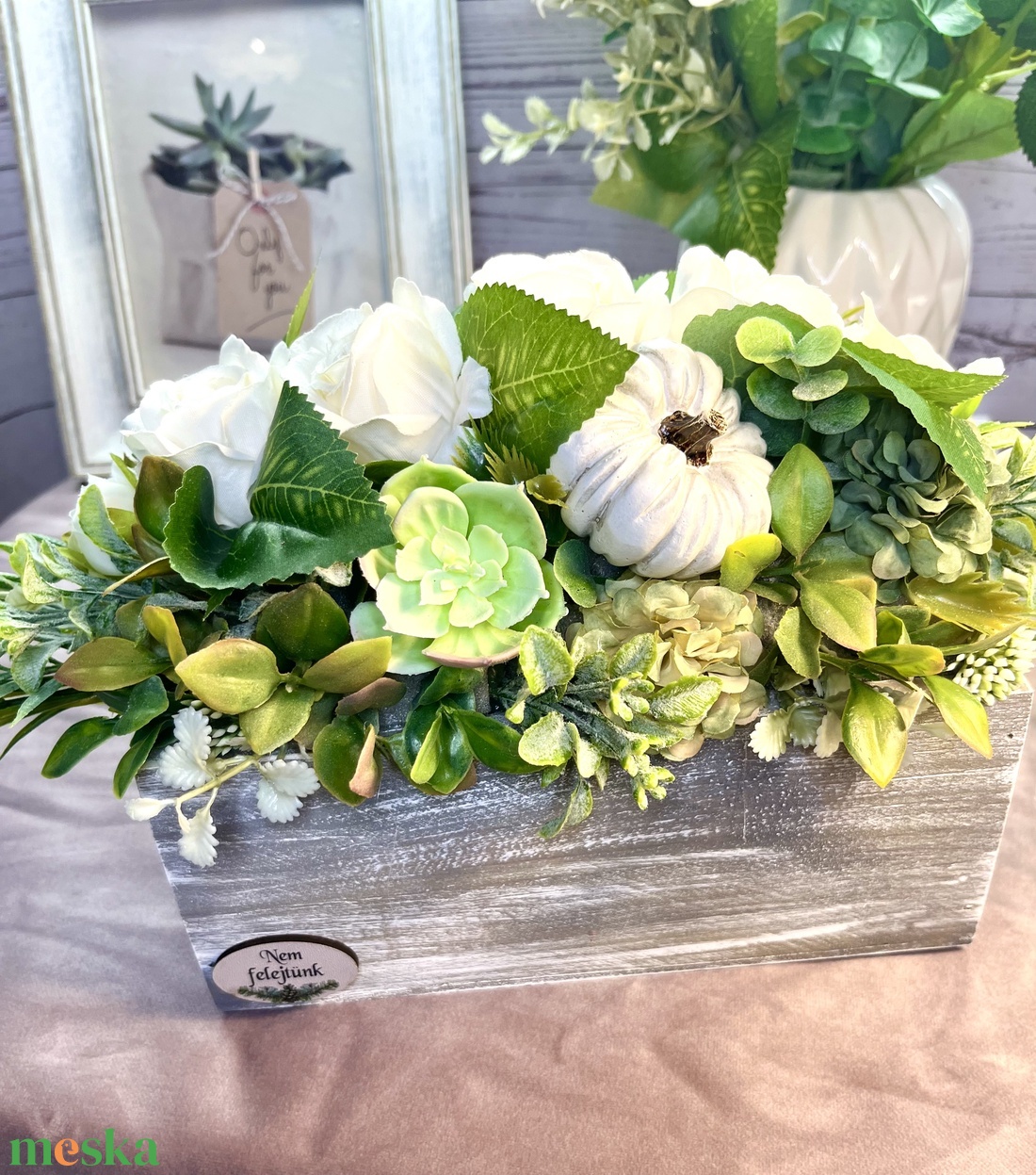 Kegyeleti dísz - otthon & életmód - dekoráció - asztal és polc dekoráció - asztaldísz - Meska.hu