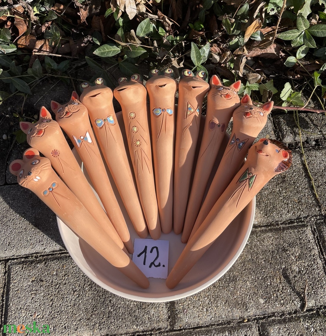 Vízadagoló kerámia szett - otthon & életmód - dekoráció - dekoratív figurák és szobrok - Meska.hu