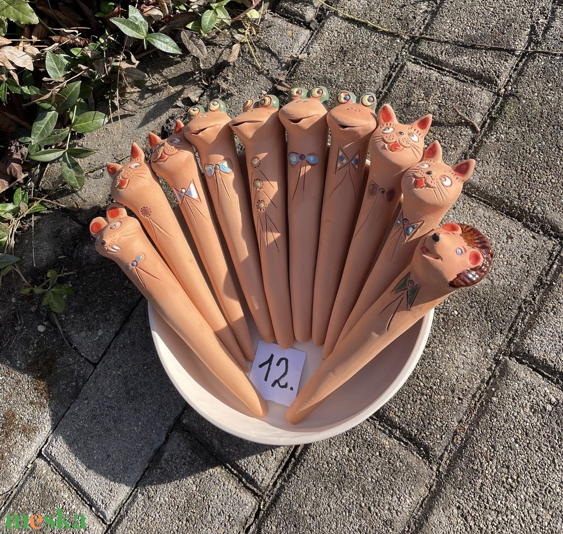 Vízadagoló kerámia szett - otthon & életmód - dekoráció - dekoratív figurák és szobrok - Meska.hu