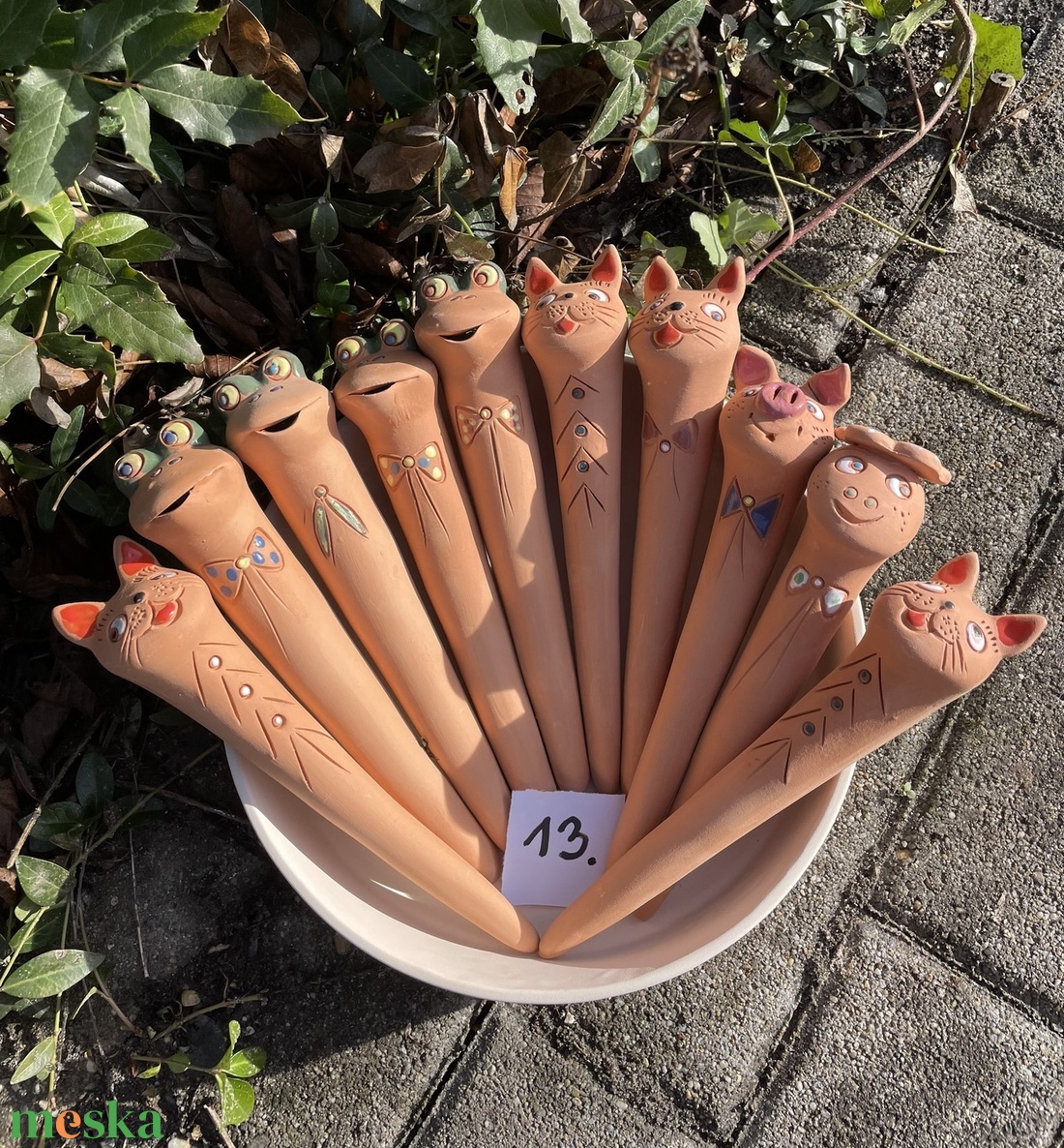 Vízadagoló kerámia szett - otthon & életmód - dekoráció - dekoratív figurák és szobrok - Meska.hu