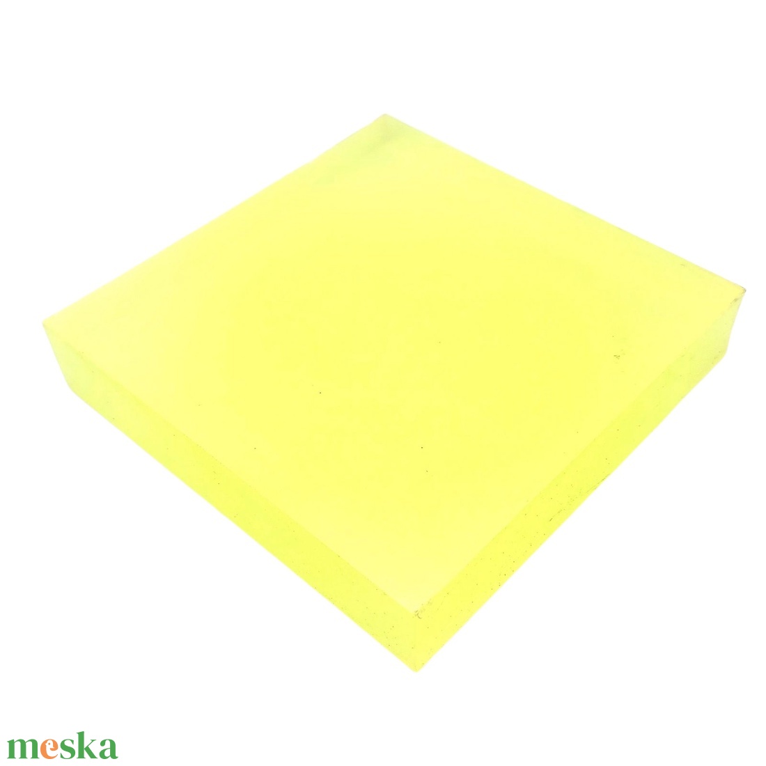 Stanctőke 100 x 100 x 20 mm , alátét, vágóalátét vágáshoz, lyukasztáshoz - kellékek & szerszámok - szerszámok, eszközök - eszköz bőrművességhez - Meska.hu