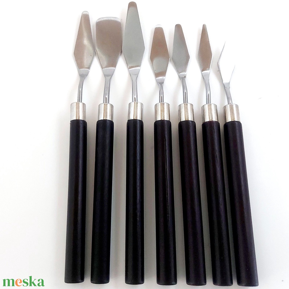7 db-os spatula készlet vászon festéshez - kellékek & szerszámok - szerszámok, eszközök - egyéb szerszám, eszköz - Meska.hu 7 db-os spatula készlet vászon festéshez - kellékek & szerszámok - szerszámok, eszközök - egyéb szerszám, eszköz - Meska.hu