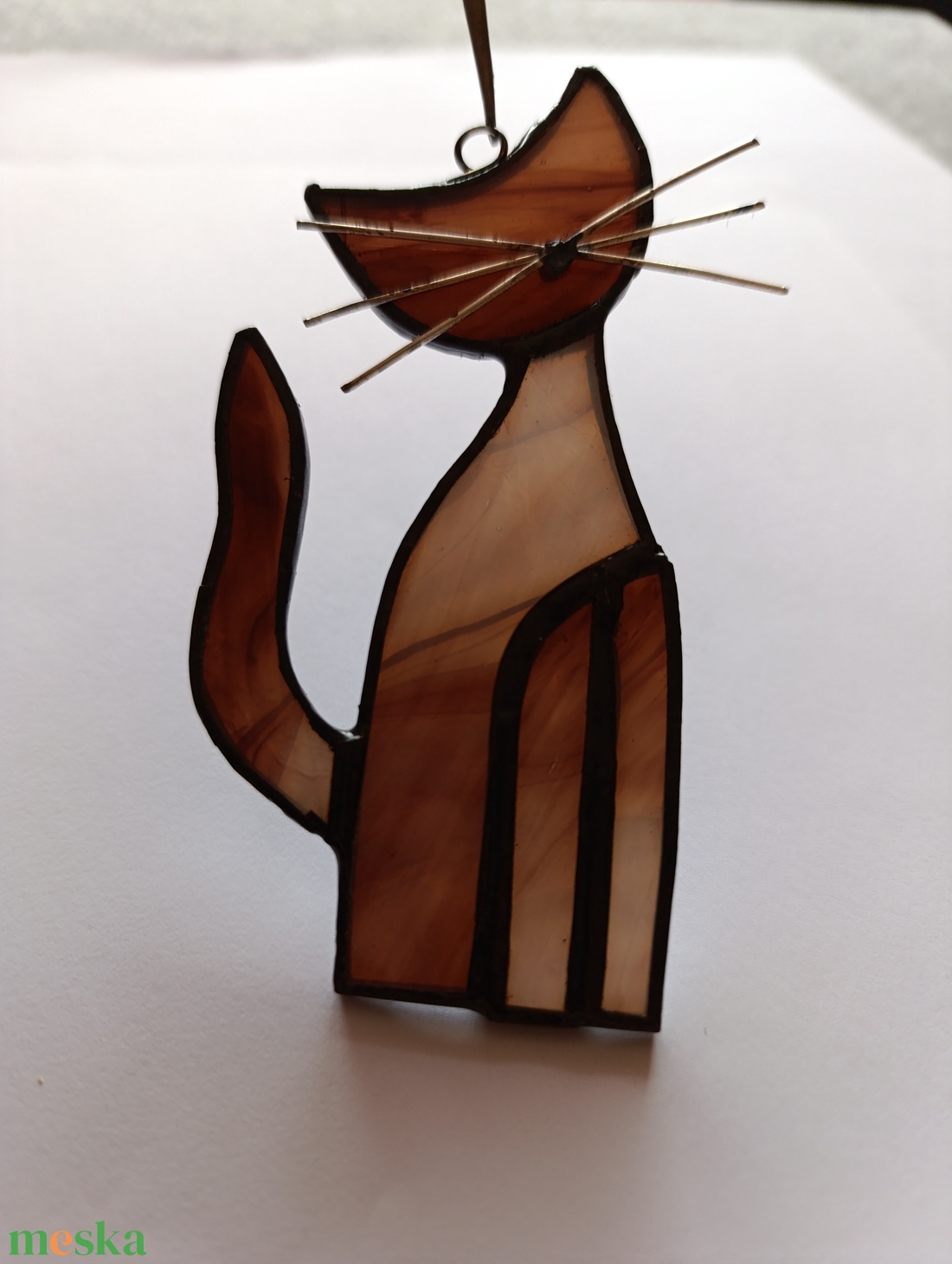 Cica napfogó - otthon & életmód - dekoráció - ajtó- és ablak dekoráció - ablakdísz - Meska.hu