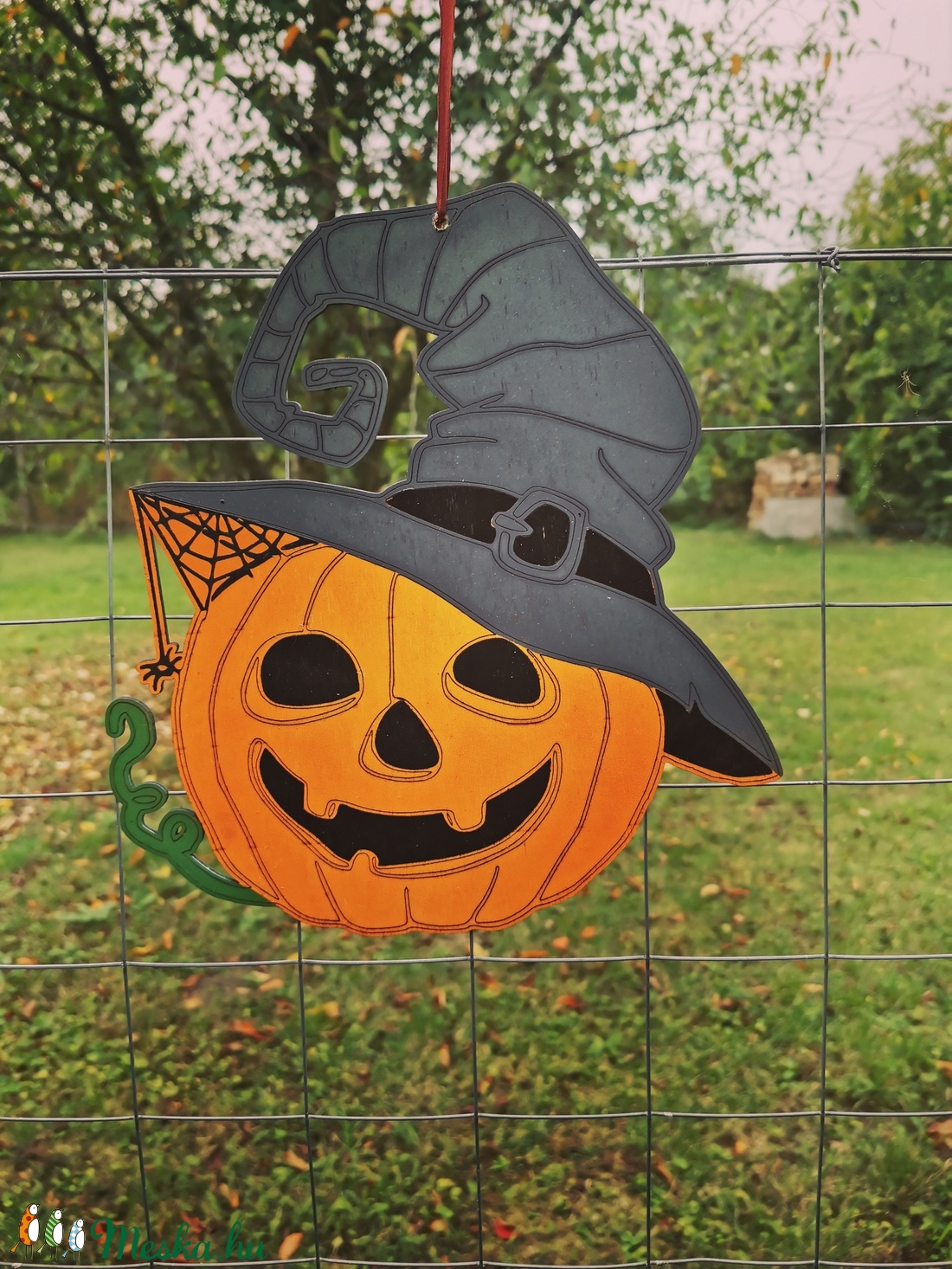 Kézműves Halloween ablakdísz - otthon & életmód - dekoráció - Meska.hu