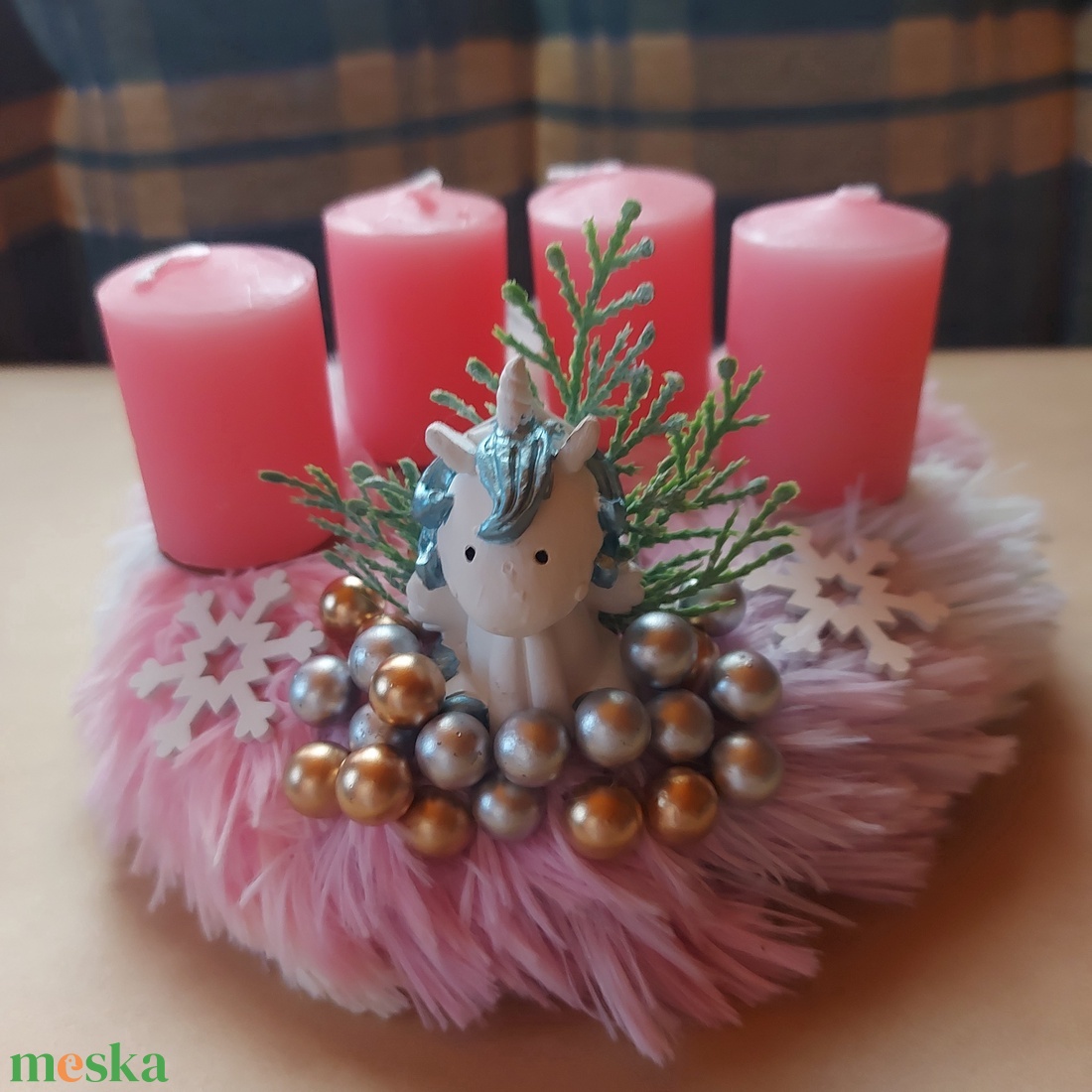 Adventi koszorú - karácsony - adventi díszek - adventi koszorú - Meska.hu