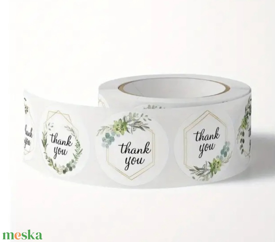 Thank you feliratos  matrica  - kellékek & szerszámok - dekorációs kellékek - egyéb kellékek - Meska.hu