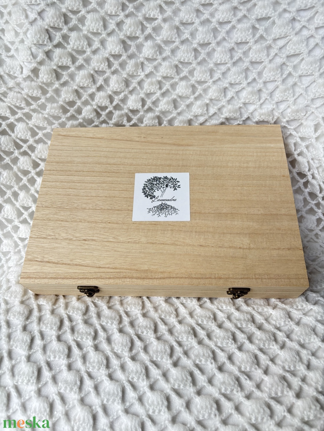 Ásványgyűjtő doboz - kellékek & szerszámok - hobby fa alapanyag - tároló - Meska.hu