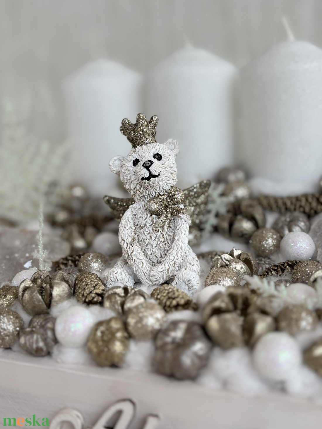 Geódás pezsgő színű adventi koszorú - karácsony - adventi díszek - adventi koszorú - Meska.hu Geódás pezsgő színű adventi koszorú - karácsony - adventi díszek - adventi koszorú - Meska.hu