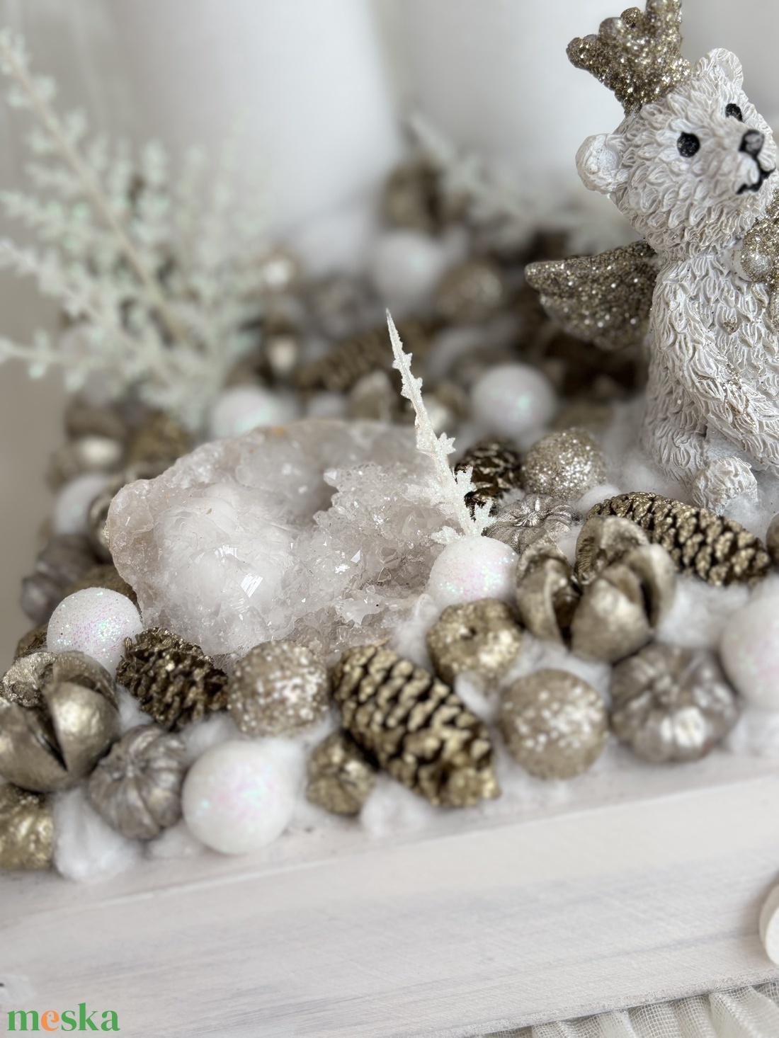 Geódás pezsgő színű adventi koszorú - karácsony - adventi díszek - adventi koszorú - Meska.hu Geódás pezsgő színű adventi koszorú - karácsony - adventi díszek - adventi koszorú - Meska.hu