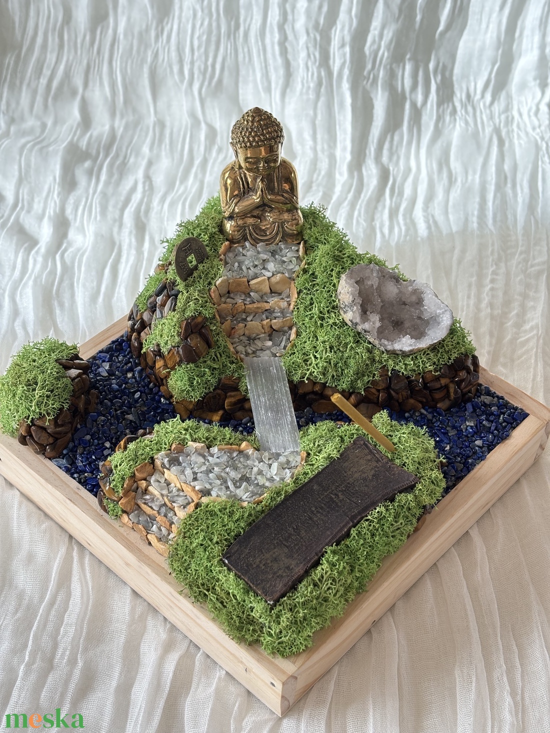 Ásvány Zen Kert a védelmezés és a szerencsehozás jegyében  - otthon & életmód - dekoráció - asztal és polc dekoráció - asztaldísz - Meska.hu Ásvány Zen Kert a védelmezés és a szerencsehozás jegyében  - otthon & életmód - dekoráció - asztal és polc dekoráció - asztaldísz - Meska.hu