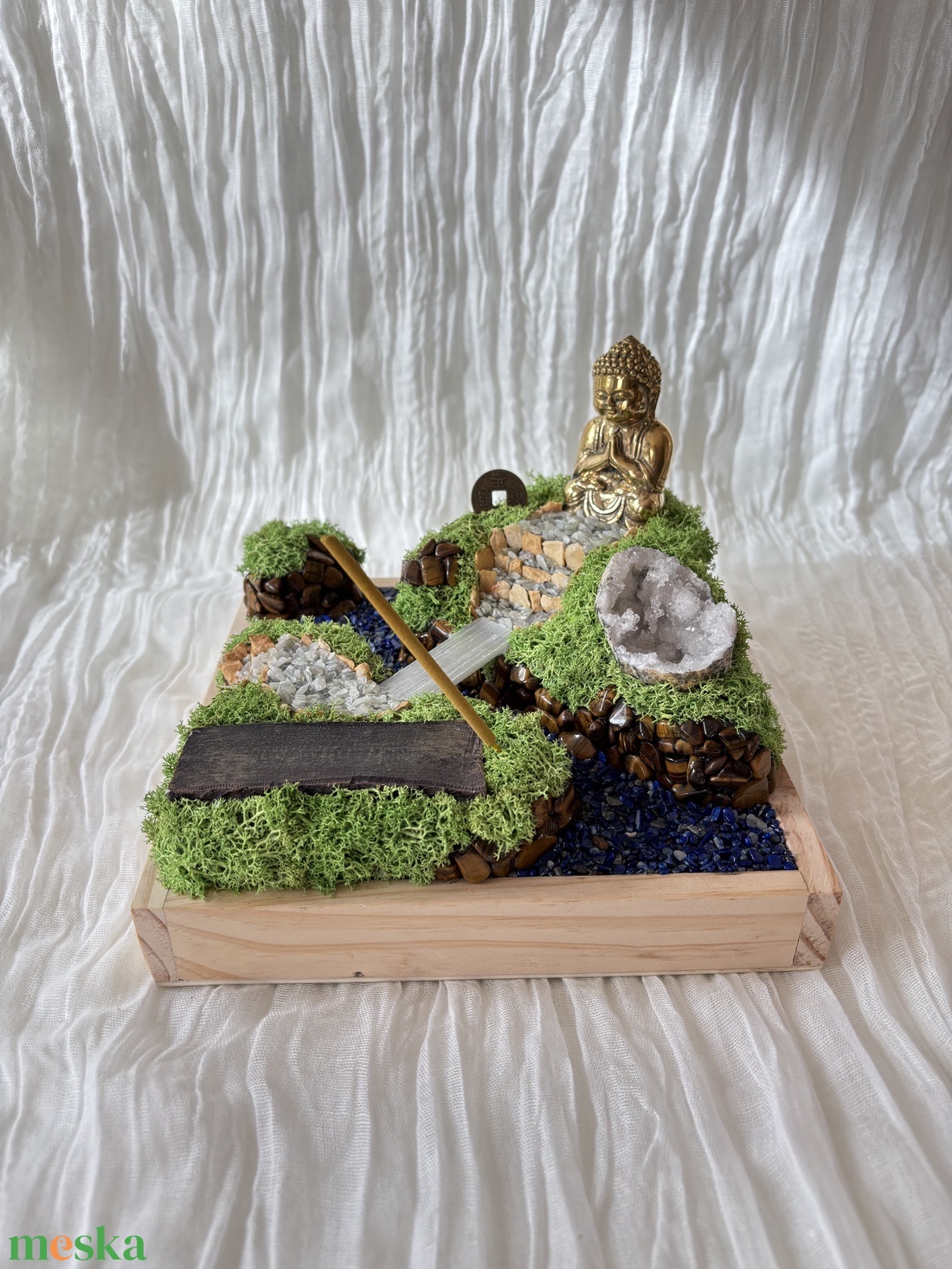 Ásvány Zen Kert a védelmezés és a szerencsehozás jegyében  - otthon & életmód - dekoráció - asztal és polc dekoráció - asztaldísz - Meska.hu Ásvány Zen Kert a védelmezés és a szerencsehozás jegyében  - otthon & életmód - dekoráció - asztal és polc dekoráció - asztaldísz - Meska.hu