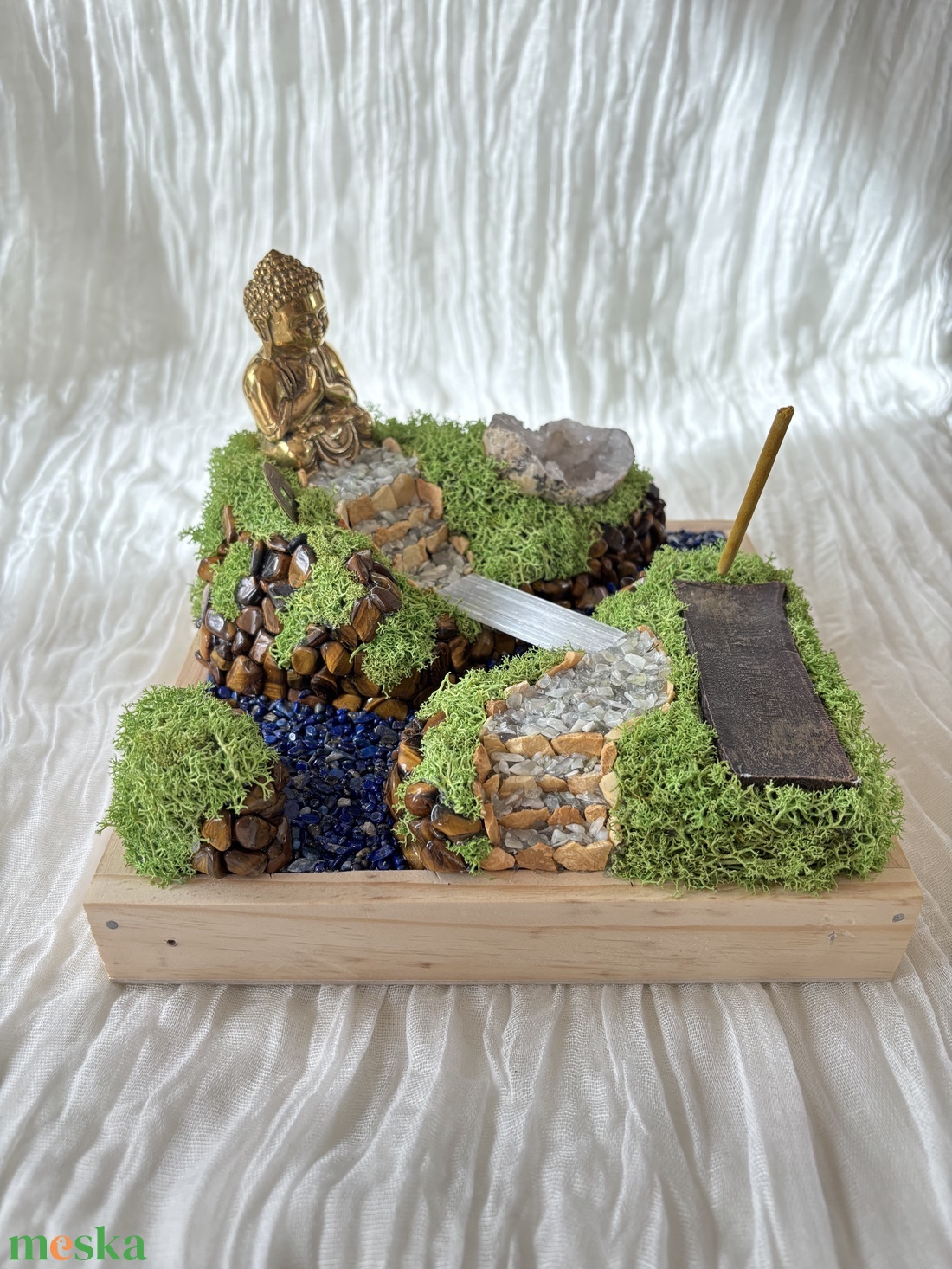 Ásvány Zen Kert a védelmezés és a szerencsehozás jegyében  - otthon & életmód - dekoráció - asztal és polc dekoráció - asztaldísz - Meska.hu Ásvány Zen Kert a védelmezés és a szerencsehozás jegyében  - otthon & életmód - dekoráció - asztal és polc dekoráció - asztaldísz - Meska.hu