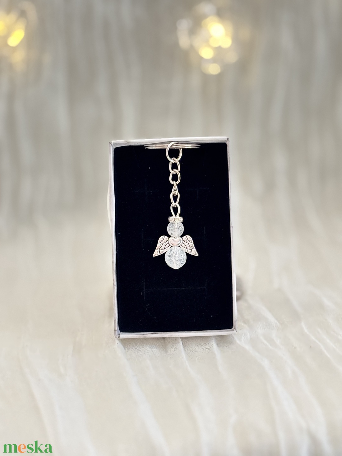 Angyalkás Hegyikristály kulcstartó - táska & tok - kulcstartó & táskadísz - kulcstartó - Meska.hu Angyalkás Hegyikristály kulcstartó - táska & tok - kulcstartó & táskadísz - kulcstartó - Meska.hu