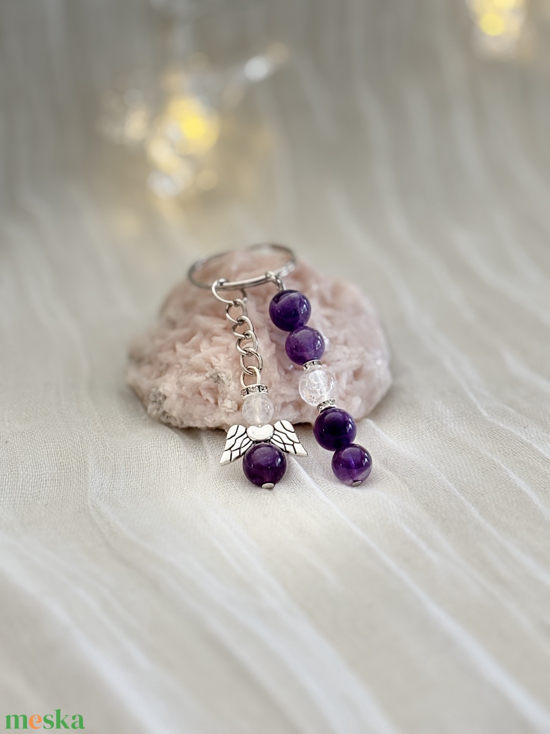 Ametiszt kulcstartó - táska & tok - kulcstartó & táskadísz - kulcstartó - Meska.hu Ametiszt kulcstartó - táska & tok - kulcstartó & táskadísz - kulcstartó - Meska.hu