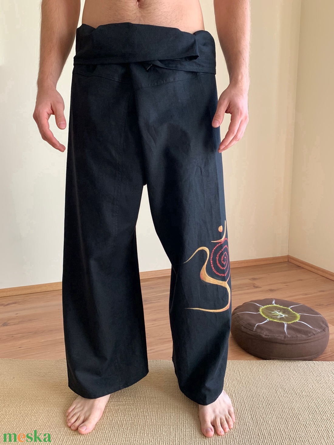 Thai jóga és masszázs nadrág - ruha & divat - férfi ruha - nadrág - Meska.hu