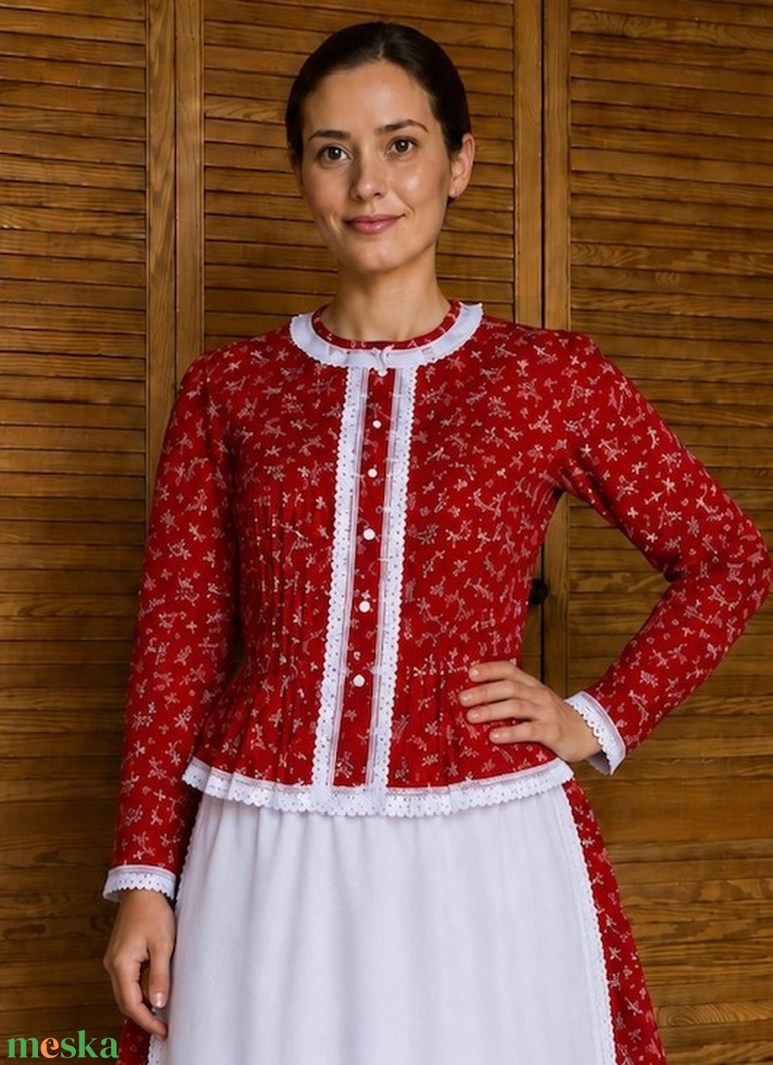 Vizitke / Női ujjas - ruha & divat - női ruha - blúz - Meska.hu