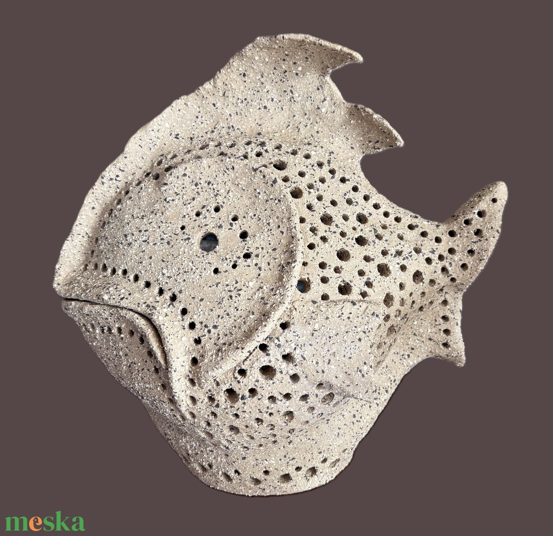 Kerámia hangulat lámpa hal - otthon & életmód - lámpa - hangulatlámpa - Meska.hu