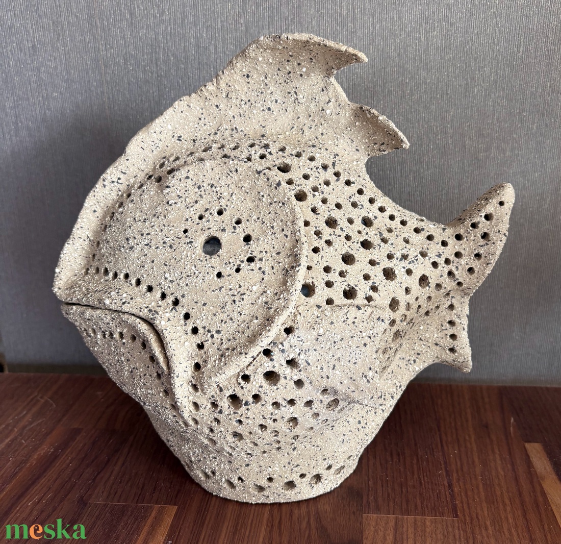 Kerámia hangulat lámpa hal - otthon & életmód - lámpa - hangulatlámpa - Meska.hu