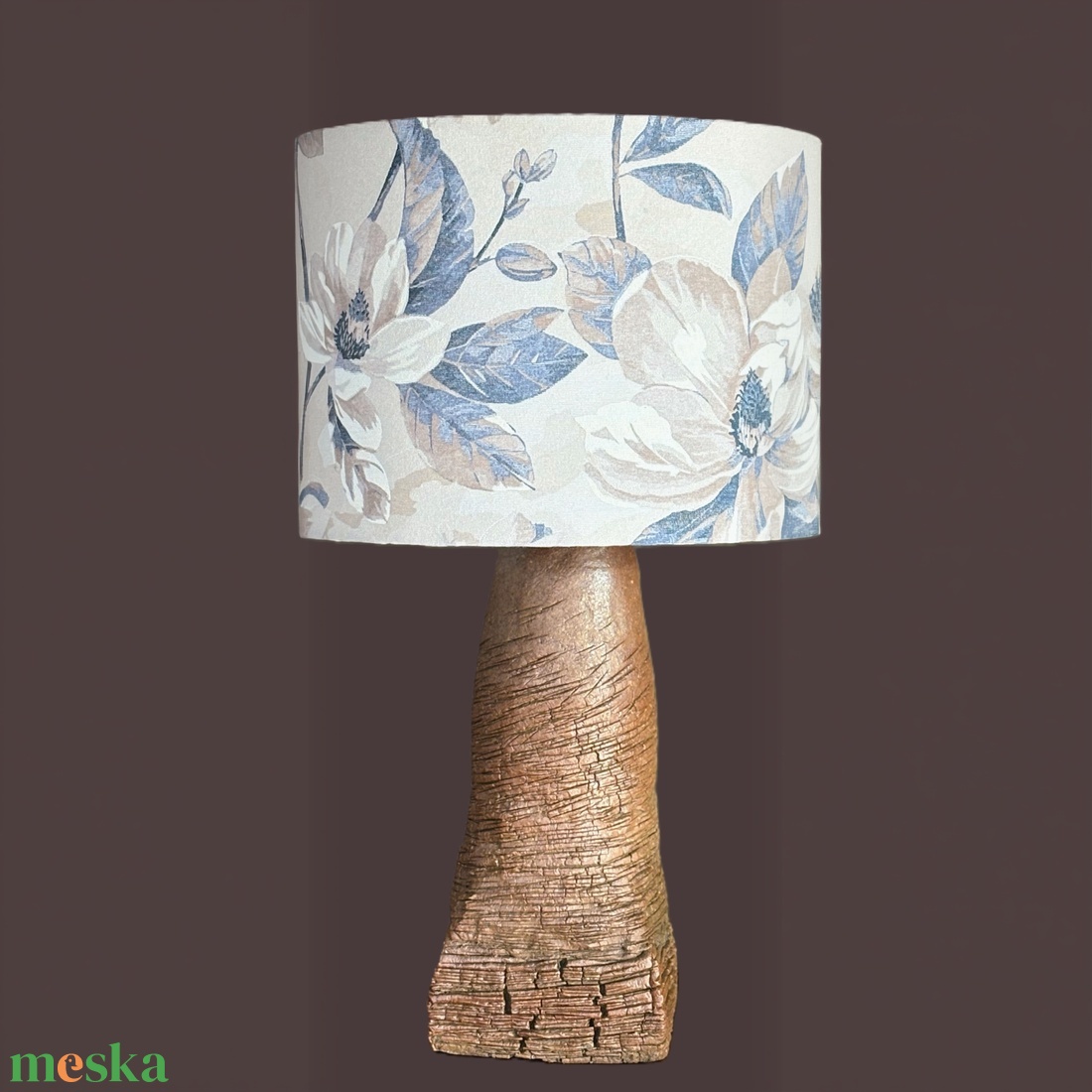 Kerámia asztali lámpa fatüzben született - otthon & életmód - lámpa - asztali lámpa - Meska.hu