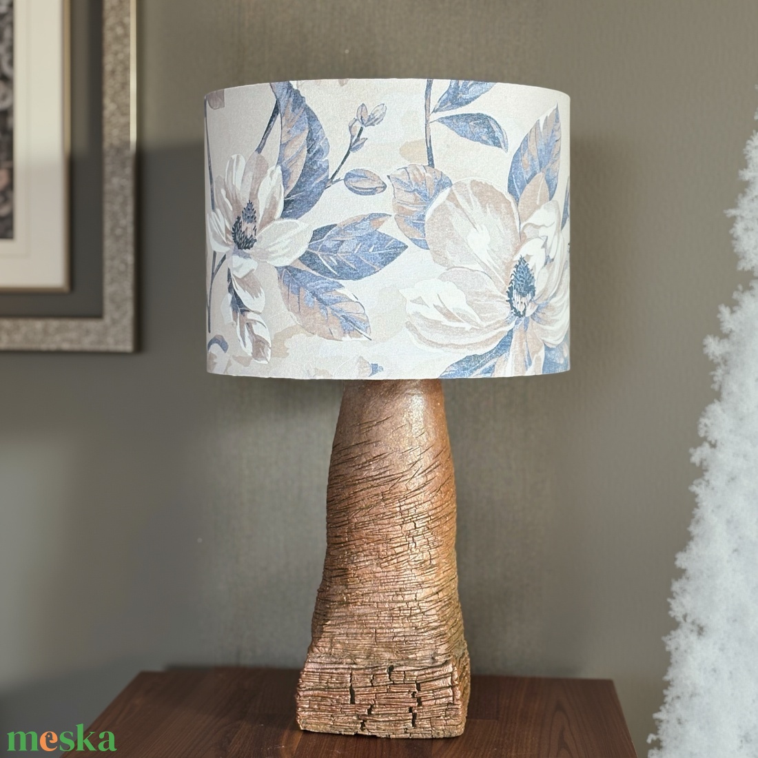 Kerámia asztali lámpa fatüzben született - otthon & életmód - lámpa - asztali lámpa - Meska.hu