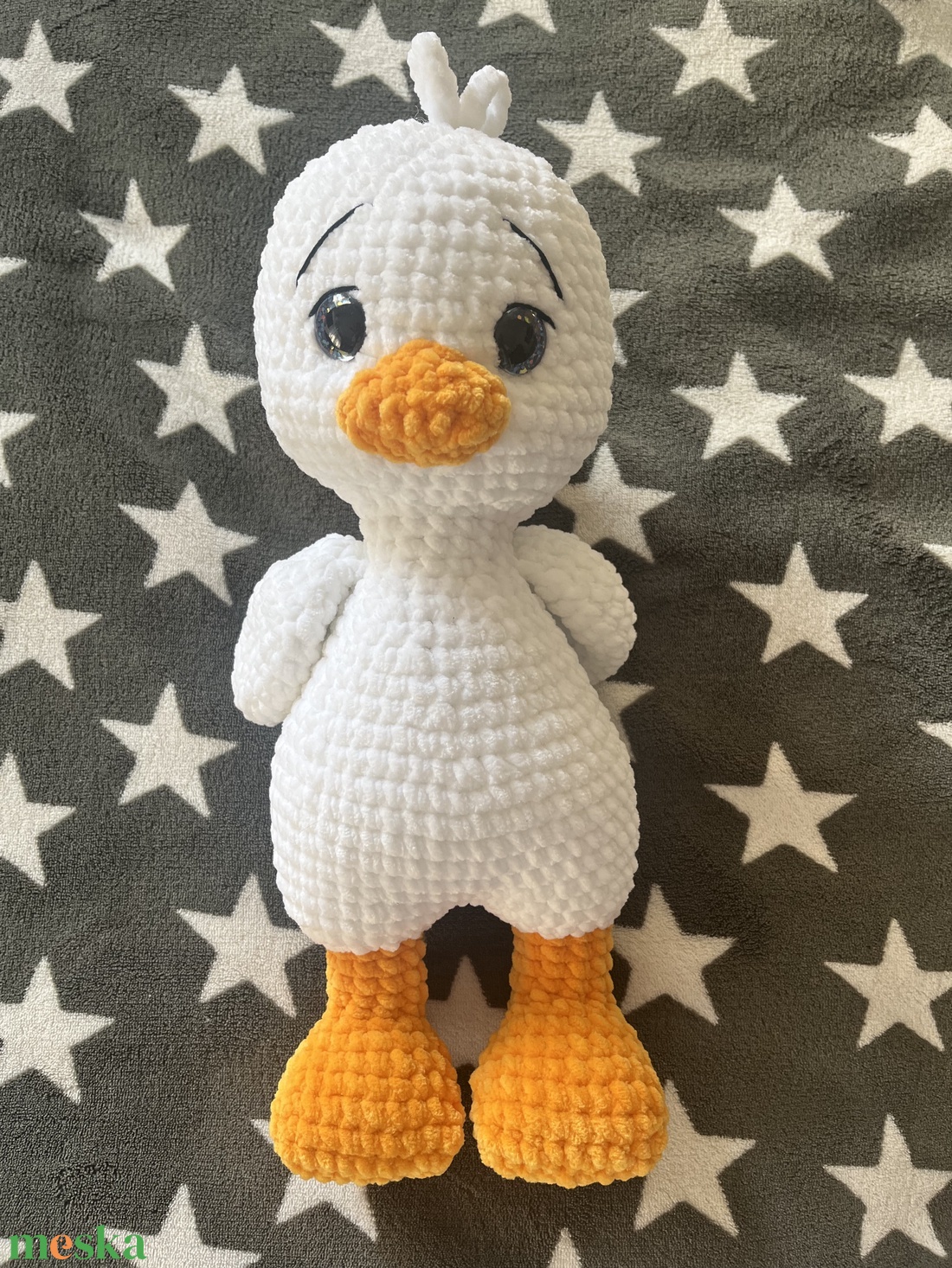 Horgolt kacsa - játék & sport - plüssállat & játékfigura - más figura - Meska.hu