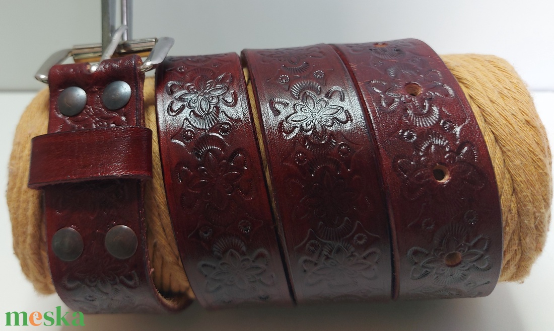 Marhabőr Női öv  - esküvő - kiegészítők - öv & pánt - Meska.hu