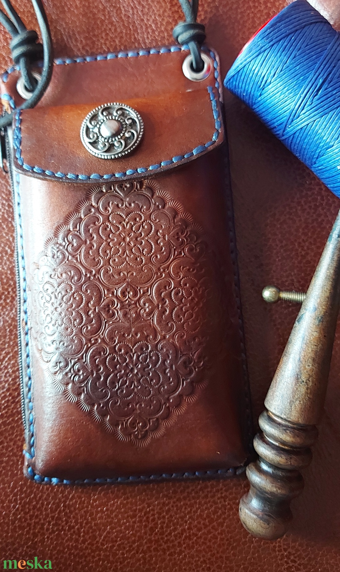 Marhabőr Pénztárca �s telefontok - táska & tok - pénztárca & más tok - aprópénztartó - Meska.hu