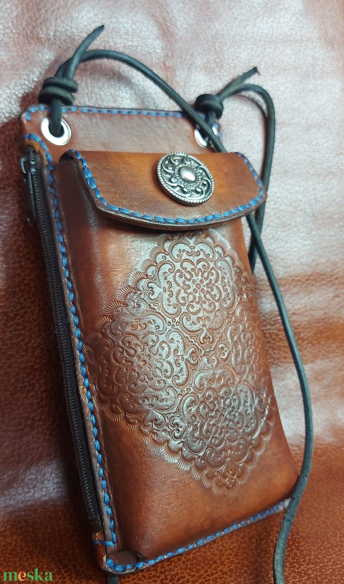 Marhabőr Pénztárca �s telefontok - táska & tok - pénztárca & más tok - aprópénztartó - Meska.hu