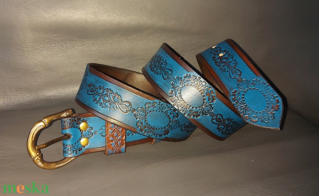 Marhabőr Női öv Vintage stílus - esküvő - kiegészítők - öv & pánt - Meska.hu