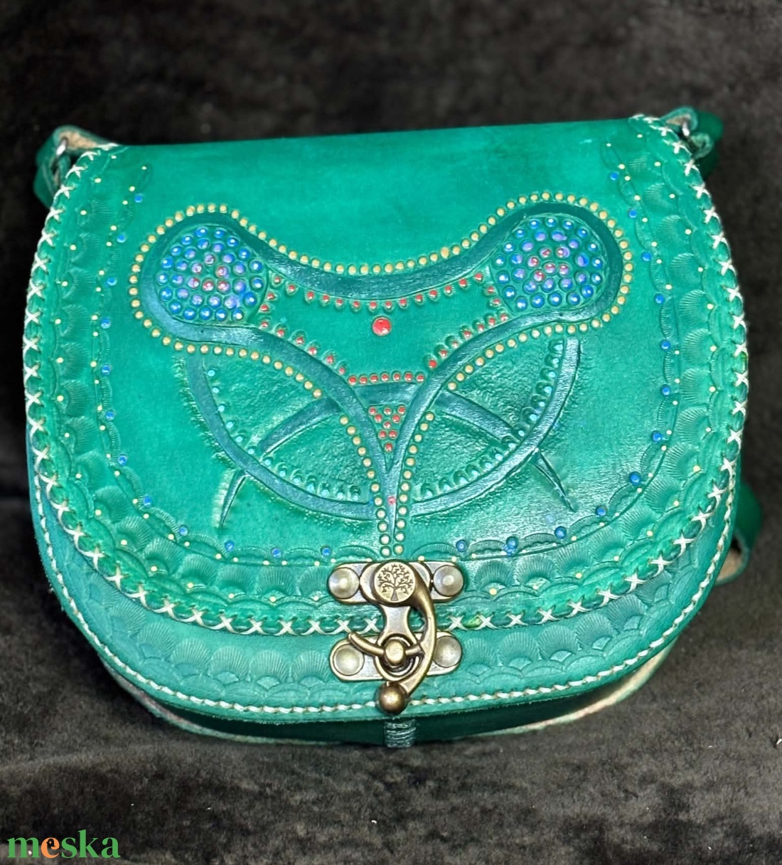 Marhabőr Női Válltáska #Handmade# - táska & tok - kézitáska & válltáska - alkalmi táska - Meska.hu
